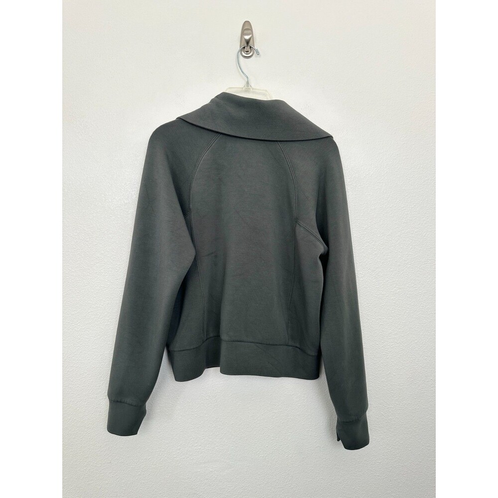 Spanx AirEssentials Half Zip Pullover Sweater Gre… - image 8